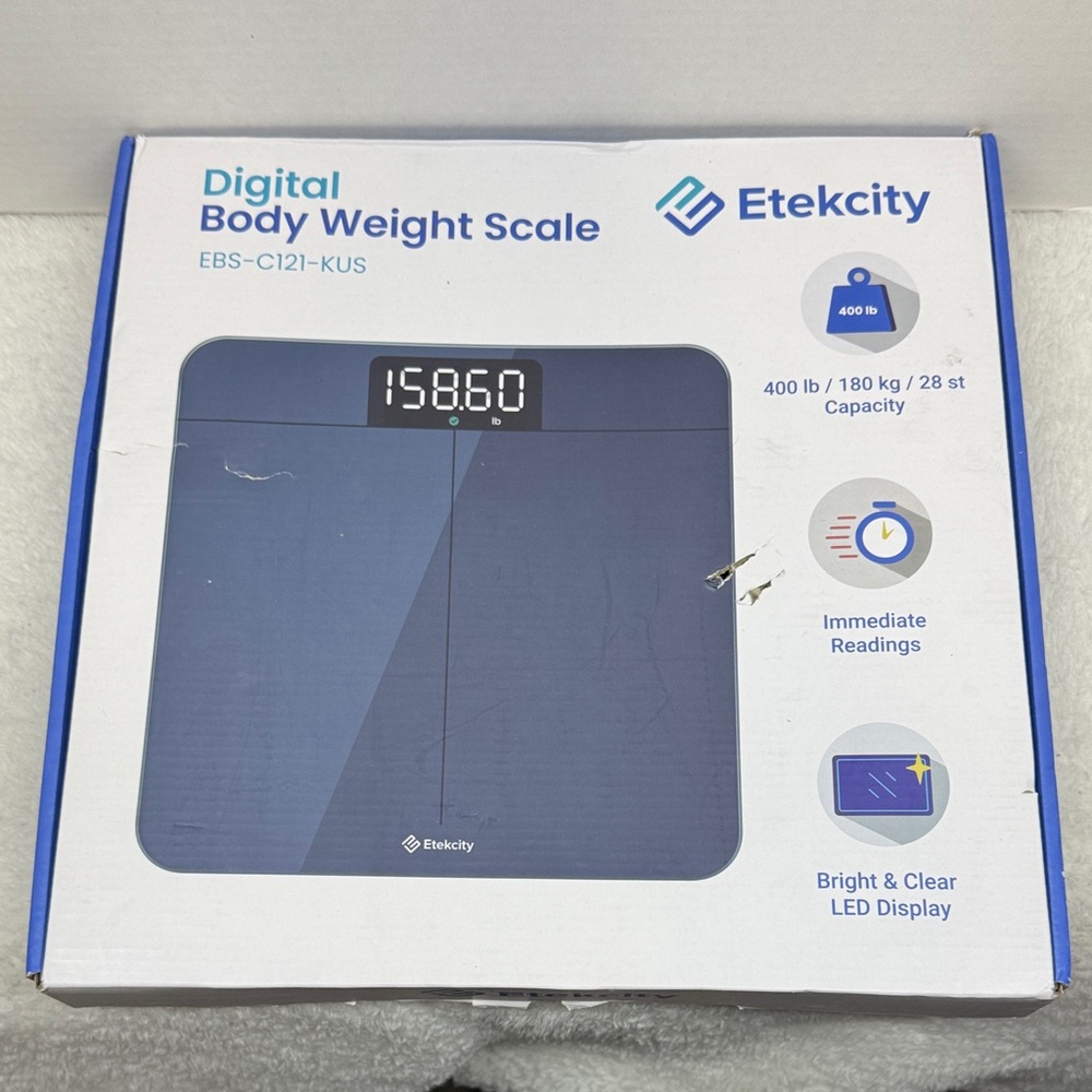 Etekcity Digital Body Weight Scale - Blue